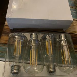 New Vintage Edison LED 120v bulbs